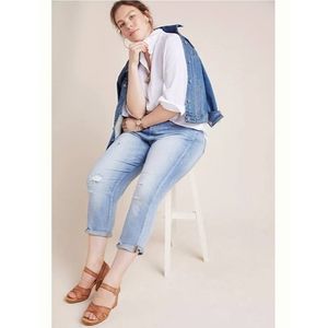 Anthropologie Pilcro and the Letterpress Slim Boyfriend Jeans